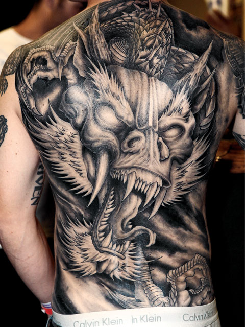 dragon tattoo designs for man