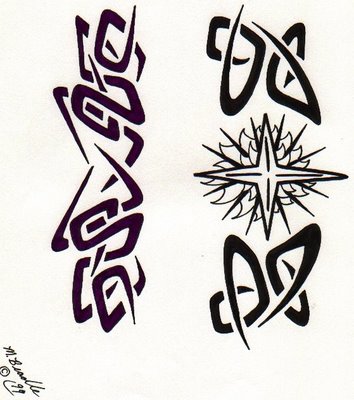 simple tattoo design. free tribal tattoo designs