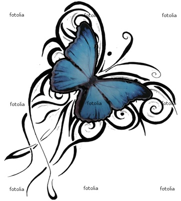 butterfly tattoo designs tribal
 on Schmetterling butterfly tattoo designs | Tattoo Expo