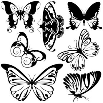 small butterfly tattoos. small butterfly tattoo designs