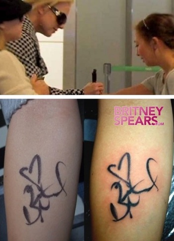 Designfake Tattoo on Do You Have A Britney Tattoo Design