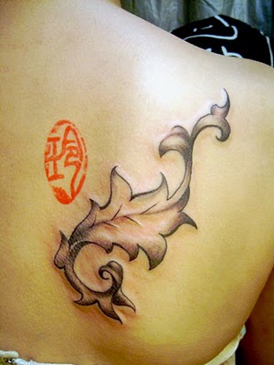 Great Design Upper Back Tattoo Designs For Female