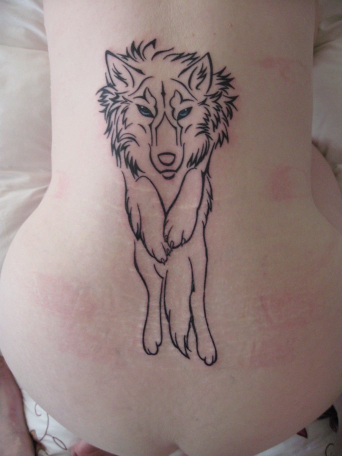 werewolf tattoo. Free art wolf tattoo designs