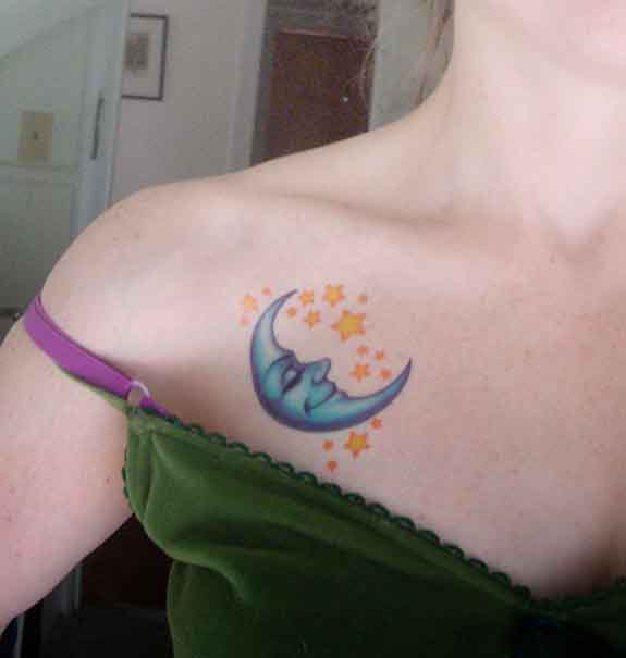 sun moon and star tattoo designs | Tattoo Expo
