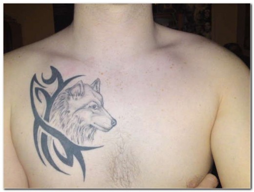 So if you are thinking about atribal wolf tattoo designs for men 