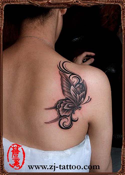 free butterfly tattoo designs for women | sexy butterfly tattoos