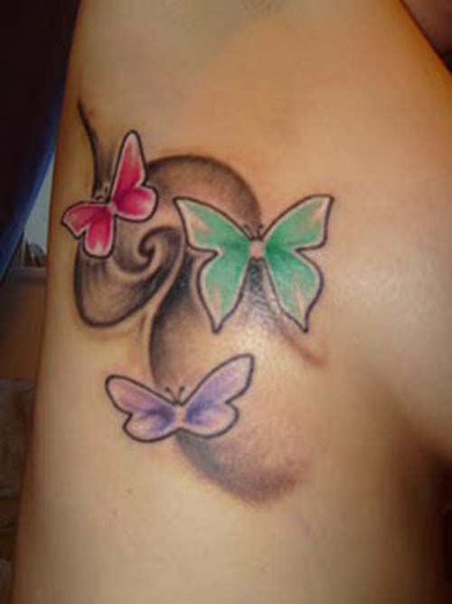 Large Butterfly Tattoo