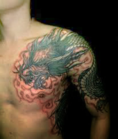 dragon tattoo designs fire